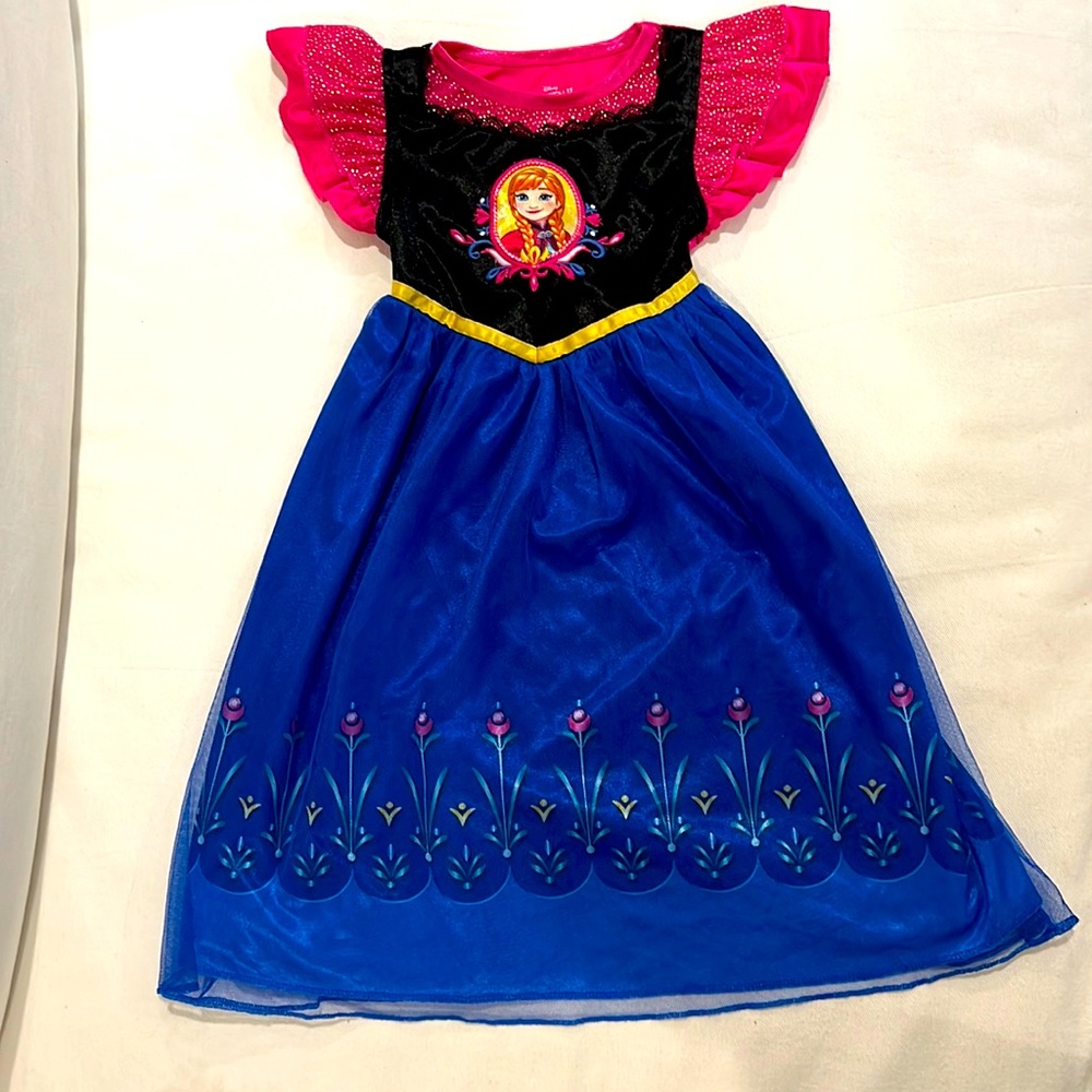 Disney Princess Frozen Anna nightgown preloved, like new size 2T